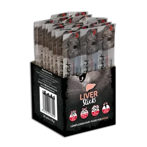 Alpha Spirit Snack de Hígado para Perro - 30 Barritas - 1x30 uds.