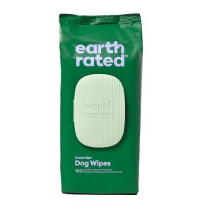 Earth Rated Toallitas limpiadoras Lavanda para perros