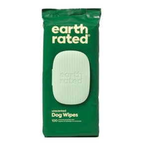 Earth Rated Toallitas limpiadoras Sin Perfume para perros