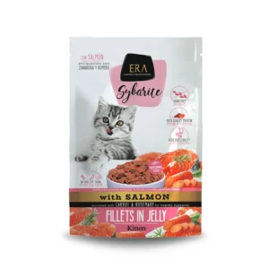 ERA Sybarite Kitten Húmedo Salmón con Zanahoria y Romero para gatitos - 24x85 g