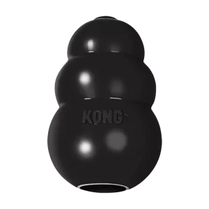 Kong Extreme Negro juguete para perros - XL - Negro