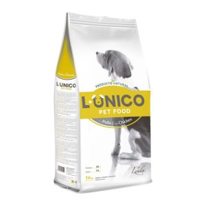 L-Único Pollo pienso para perros