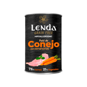 Lenda Grain Free Conejo con Zanahorias para perros