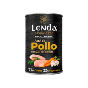 Lenda Grain Free Pollo con Zanahorias para perros