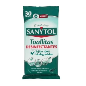 Sanytol Toallitas Desinfectantes Multiusos
