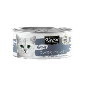 Kit Cat Lata de Pollo Classic en Salsa para gatos