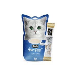 Kit Cat PurrPurée PLUS Snack de Pollo Cuidado Articulaciones para gatos - PACK 12 uds.