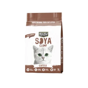 Kit Cat SoyaClump Café Arena para gatos de Soja Eco - 7 L