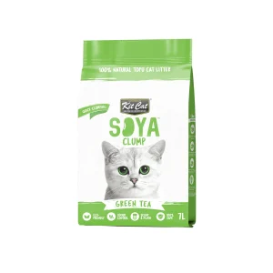 Kit Cat SoyaClump Te Verde Arena para gatos de Soja Eco - 7 L