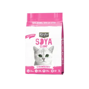 Kit Cat SoyaClump Fresa Arena para gatos de Soja Eco