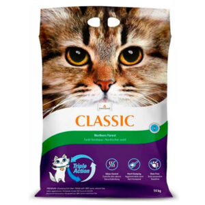 Intersand Arena para Gatos Aglomerante Classic Bosque Nordico - 14 Kg