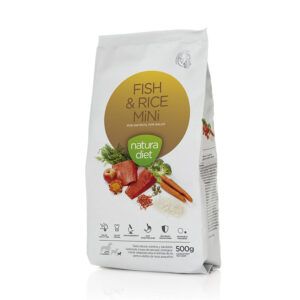 Natura Diet Pescado 6 Arroz Mini pienso para perros