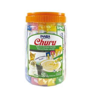 Churu Variedad Atun con Pollo Snack para gatos