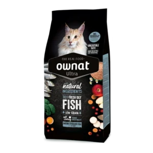 Ownat Ultra Mature Sterilized Pescado pienso para gatos