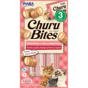 Churu Bites de Atun con Salmon Snacks para gatos