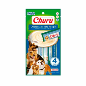 Churu Pure 4 Tubos de Pollo con Atun Snacks para perros