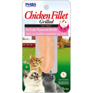 Churu Filete de Pollo en Caldo de Cangrejo para gatos