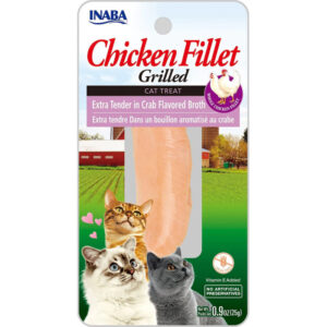 Churu Filete de Pollo Tierno en Caldo de Cangrejo para gatos