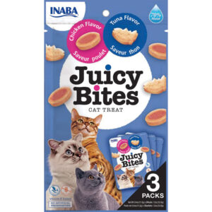 Churu Juicy Bites de Pollo y Atun Snacks para gatos
