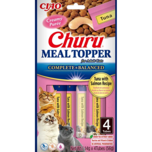 Churu Meal Topper de Atun y Salmon Aderezo para gatos
