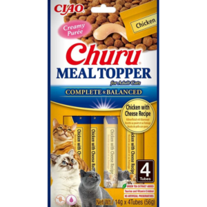 Churu Meal Topper de Pollo con Queso Aderezo para gatos