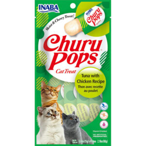 Churu Pops de Atun con Pollo Snacks para gatos