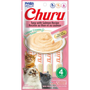 Churu Pure de Atun con Salmon Snacks para gatos