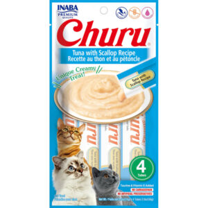 Churu Pure de Atun con Vieira Snacks para gatos