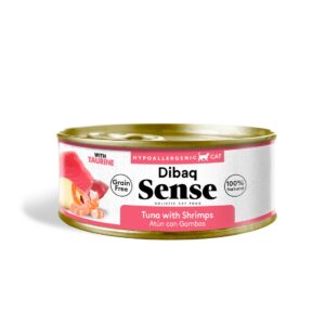 Dibaq Sense Atún con Gambas comida húmeda para gatos