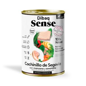 Dibaq Sense Cochinillo de Segovia comida humeda para perros