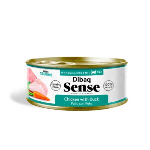 Dibaq Sense Pollo con Pato comida humeda para gatos