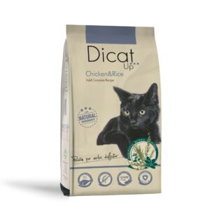 Dicat Up Adult Pollo y Arroz pienso para gatos