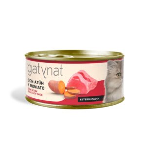 Gatynat Atún y Boniato comida húmeda para gatos