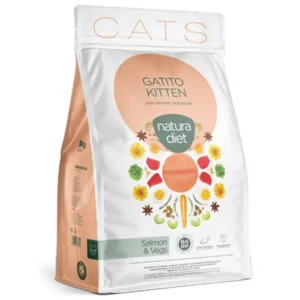 Natura Diet Kitten Salmon pienso para gatitos
