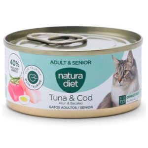 Natura Diet Pate Atun & Bacalao Adult Senior para gatos