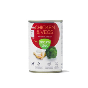 Natura Diet Lata  Pollo & Vegetales para perros