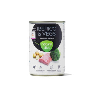 Natura Diet Lata Iberico & Vegetales para perros