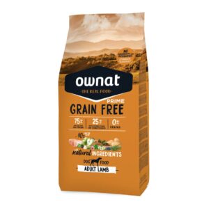 Ownat Grain Free Prime Adult Cordero pienso para perros