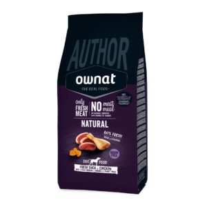 Ownat Author Grain Free Pato Fresco y Pollo pienso para perros