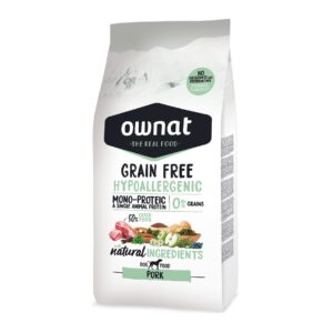 Ownat Grain Free Hipoalergénico Cerdo pienso para perros