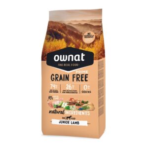 Ownat Grain Free Prime Junior Cordero pienso para cachorros