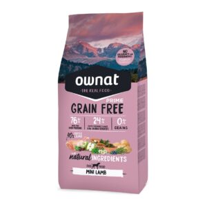 Ownat Grain Free Prime Mini Cordero pienso para perros