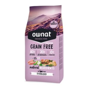 Ownat Grain Free Prime Sterilized pienso para gatos
