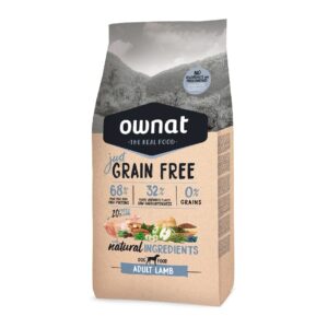 Ownat Grain Free Just Adult Cordero pienso para perros