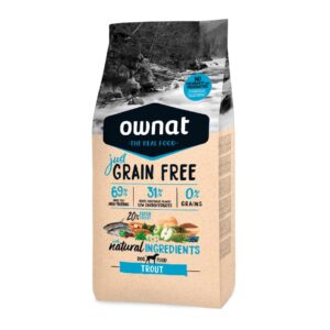 Ownat Grain Free Just Trucha Fresca pienso para perros