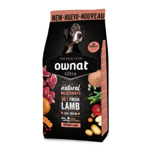Ownat Ultra Medium Cordero pienso para perros
