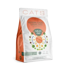 Natura Diet Sterilized Salmon pienso para gatos
