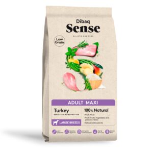 Dibaq Sense Low Grain Pavo Adulto Maxi pienso para perros