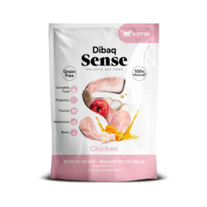Dibaq Sense Bocaditos en Salsa Pollo Snack para gatitos